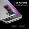 ieg™ Dux Ducis Sm Galaxy S23 Plus Clin Series Shockproof Şeffaf Silikon Kılıf