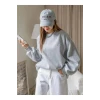 ieg™      Düz Bisiklet Yaka Sweat - Gri -