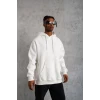 ieg™      Düz Kapüşonlu Sweat - Beyaz -