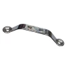 ieg™ Eco Lounge Dekoratif Zamak Kulp Dıştan - 64mm, Nikel, 100 Adet