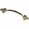 ieg™ Eco Lounge Dekoratif Zamak Yaprak Kulp - 96mm, Sarı, 100 Adet