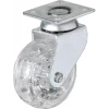 ieg™ Eco Lounge Hts 325 - 50x20 mm Şeffaf Makaralı Tablalı Teker 4 Adet