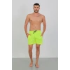 ieg ™ Erkek Fermuarlı Cepli Deniz Şortu Neon Yeşil