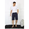 ieg ™ Erkek Pamuk Lacivert Kapri