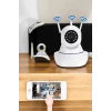 ieg™ Ev Kamerası Wifi Kamerası Video Kayıt Çift Yönlü Hareket Sensörü Bebek