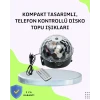 ieg™ Ev Ve Parti İçin Masaüstü Bluetooth Disko Topu Işık Gösterisi