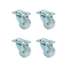 Furç Tablalı Bilyalı Teker - 38MM - Şeffaf HKS240 - 4 Adet