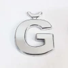 ieg™ Ğ Harfi Villa Tipi Krom Yapışkanlı 9 cm Harf