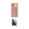 ieg™ Galaxy A01 Core Kılıf Vadi Çizgi - Şeffaf Temperli Cam Ekran Koruyucu