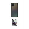 ieg™ Galaxy A81 / Note 10 Lite Kılıf Ahenk Çizgi Serisi - Şeffaf Temperli Cam Ekran Koruyucu