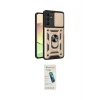 ieg™ Galaxy M15 Kılıf Ahenk Klasik - Şeffaf Pasifik Cam Ekran Koruyucu
