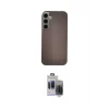 ieg™ Galaxy S24 Kılıf Eksen Prime - Siyah Vanessa Magic Hayalet Cam