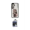 ieg™ Galaxy S24 Kılıf Siluet Modern Özel Seri - Siyah Vanessa Magic Cam