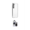 ieg™ Galaxy S24 Kılıf Vadi Minimal - Siyah Vanessa Magic Hayalet Cam