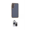 ieg™ Galaxy S24 Plus Kılıf Yankı Serisi - Siyah Vanessa Magic Hayalet Cam