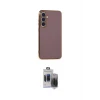 ieg™ Galaxy S24 Plus Kılıf Yankı Serisi - Siyah Vanessa Magic Hayalet Cam