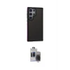 ieg™ Galaxy S24 Ultra Kılıf Eksen Işık - Siyah Vanessa Magic Hayalet Cam