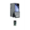 ieg™ Galaxy Z Fold 5 Kılıf Kozmos Klasik - Şeffaf 360 Fold Full Body