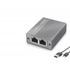 ieg ™ Gigabit Ethernet Switch 3 Port Type-C Güç Girişli - Siyah HDX1412