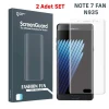 ieg™ Gor Galaxy Note 7 Fan 3d Kavisli Darbe Emici Full Ekran Koruyucu 2 Adet Set