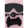 ieg™ Gözlük Ağız Topu İp Üçlü Deri Harness Set