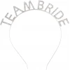 ieg™ Gümüş Kaplama Kristal Taşlı Team Bride Taç