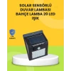 ieg™ Güneş Paneli İle Şarj Olan 20 Led Dış Mekan Hareket Sensörlü Lamba