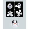 ieg™ Güneş Paneliyle Şarj Olan Katlanabilir LED Çadır Lambası – 5 Kademeli Aydınlatma