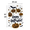 ieg™ Halloween Temalı Balkabaklı Duvar Sticker Seti