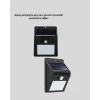 ieg™ Hareket Algılamalı Solar LED Güvenlik Lambası
