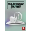 ieg™ Hızlı Şarj Güç Adaptörü Şarj Aleti İOS Uyumlu 15/Pro/Pro Max