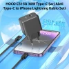 ieg™ Hoco Cs15a 30w Type-c Şarj Aleti + Type-c To İphone Lightning Kablo Seti
