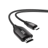 ieg™ Hoco Ua16 Type-c To Hdmı 4k 30hz Ses Ve Görüntü Aktarma Kablosu