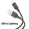 ieg™ Hoco X101 Usb To İphone Lightning 2.4a Hızlı Şarj Ve Data Kablosu