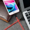 ieg™ Hoco X21 Usb To İphone Lightning 2a Silikon Hızlı Şarj Ve Data Kablosu