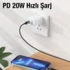 ieg™ Hoco X89 Pd 20w Type-c To İphone Lightning Hızlı Şarj Ve Data Kablosu