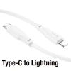 ieg™ Hoco X93 Force 20w Type-c To İphone Lightning-c Ultra Hızlı Şarj Ve Data Kablosu