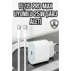 ieg™ İOS Uyumlu Type-C Girişli Hızlı Şarj 15/15 Pro Max Adaptör ve Kablosu