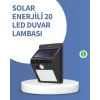 ieg™ IP65 Dayanıklı Solar Enerjili Dış Cephe Aydınlatma