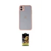 ieg™ iPhone 11 Kılıf Ahenk Çizgi Serisi - Siyah Buffer Cam Ekran Koruyucu
