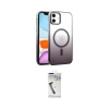 ieg™ iPhone 11 Kılıf Ahenk Doku Özel Seri - Şeffaf Uv Polymer Nano Ekran Koruyucu
