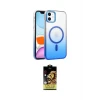 ieg™ iPhone 11 Kılıf Ahenk Doku Özel Seri - Siyah Buffer Cam Ekran Koruyucu