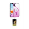 ieg™ iPhone 11 Kılıf Ahenk Doku Özel Seri - Siyah Buffer Cam Ekran Koruyucu