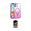 ieg™ iPhone 11 Kılıf Ahenk Doku Özel Seri - Siyah Buffer Hayalet Cam Ekran Koruyucu