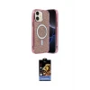 ieg™ iPhone 11 Kılıf Eksen Çizgi - Siyah Buffer Hayalet Cam Ekran Koruyucu