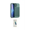 ieg™ iPhone 11 Kılıf Eksen Form Prime - Şeffaf Pasifik Cam Ekran Koruyucu