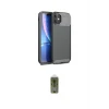 ieg™ iPhone 11 Kılıf Eksen Form Prime - Siyah Joko Magic 5D Hayalet Cam