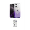 ieg™ iPhone 11 Kılıf Eksen Minimal Özel Seri - Şeffaf Uv Polymer Nano Ekran Koruyucu
