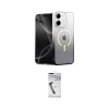 ieg™ iPhone 11 Kılıf Eksen Minimal Özel Seri - Şeffaf Uv Polymer Nano Ekran Koruyucu
