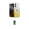 ieg™ iPhone 11 Kılıf Eksen Minimal Özel Seri - Siyah Joko Magic 5D Hayalet Cam